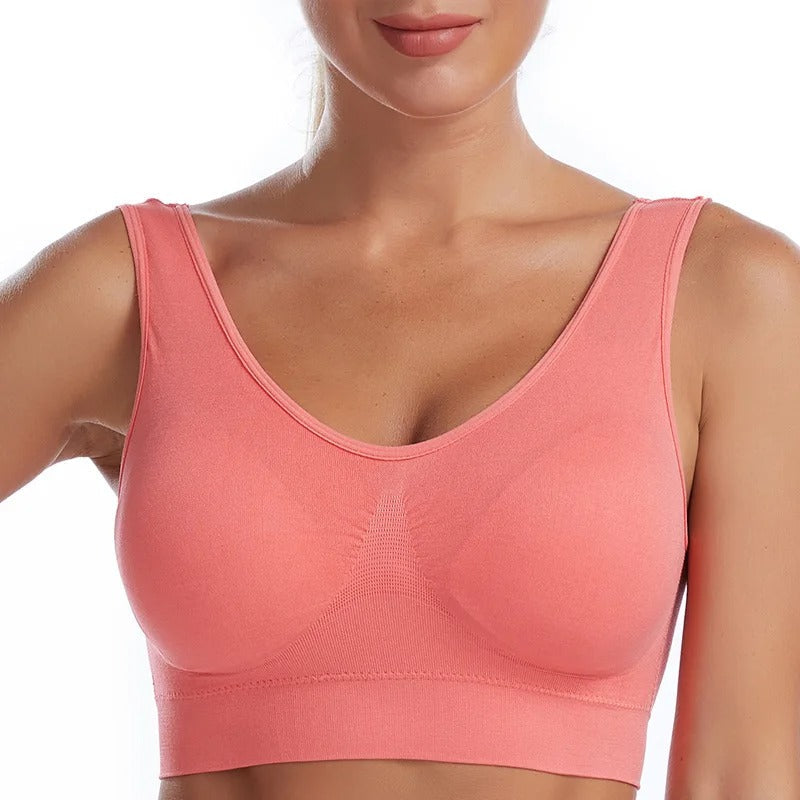 Aliams | Bügelloser Plus-Size-Bh mit Polstern für Frauen