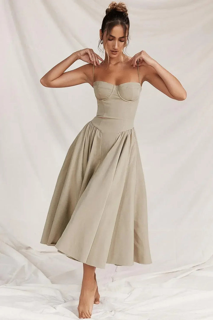 Aliams | Elegantes Ärmelloses Kleid