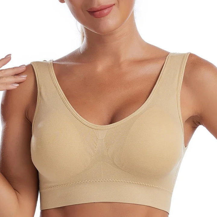 Aliams | Bügelloser Plus-Size-Bh mit Polstern für Frauen
