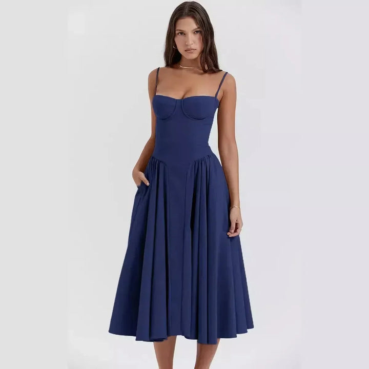 Aliams | Elegantes Ärmelloses Kleid