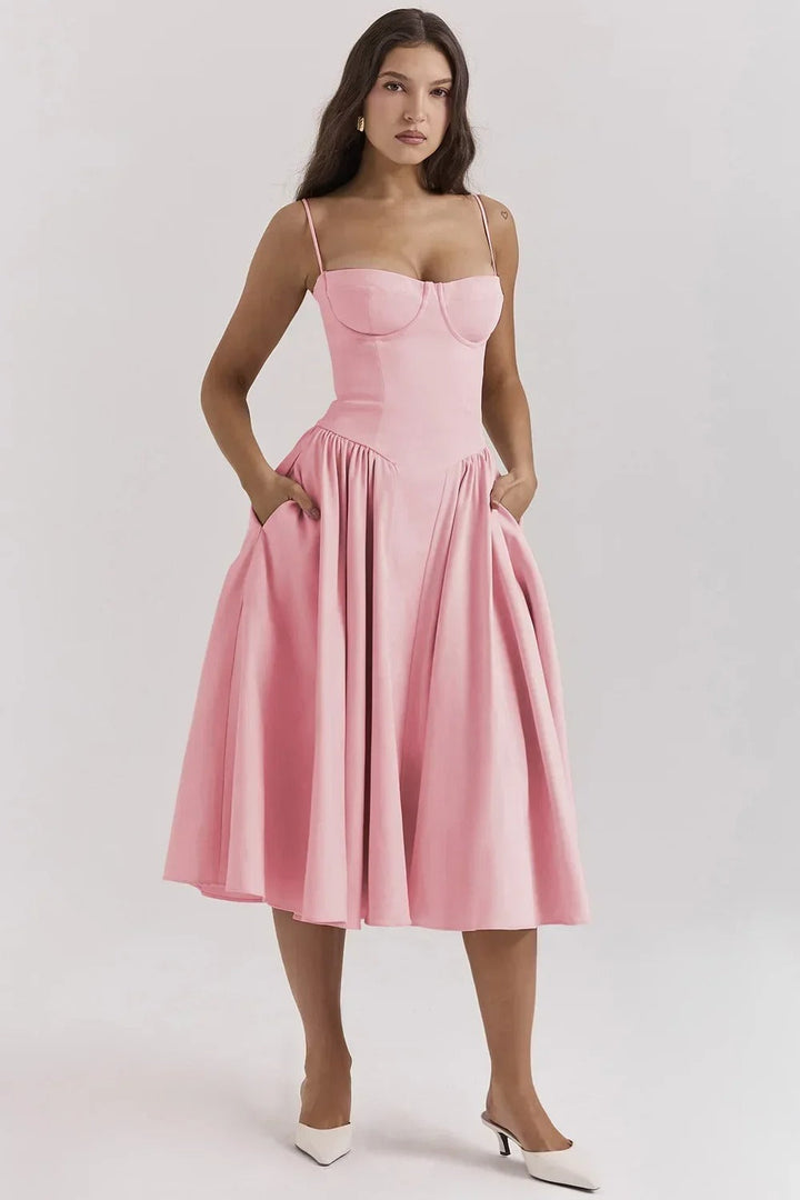 Aliams | Elegantes Ärmelloses Kleid