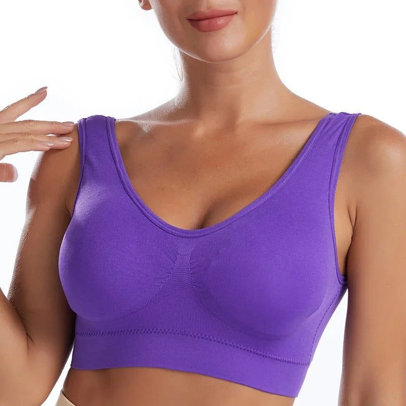 Aliams | Bügelloser Plus-Size-Bh mit Polstern für Frauen