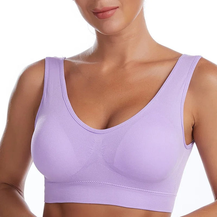 Aliams | Bügelloser Plus-Size-Bh mit Polstern für Frauen