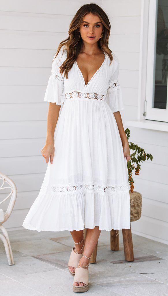 Aliams | Boho-Midi-Kleid