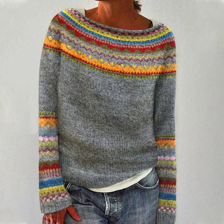 Aliams | Gemütlicher Fair Isle Pullover